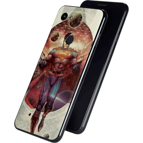 DC Comics Superman Galaxy Flying Google Pixel 3a XL Skin